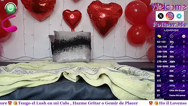 SofiaMadisson online show from February 10, 2025, 5:09 pm