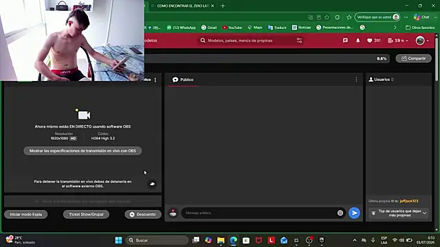 Snapshot of KomeKukis chatting on July 1, 2026, 11:54 am KomeKukis online show from July 1, 2026, 11:54 am