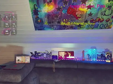 LexaPink online show from July 13, 2026, 9:36 pm