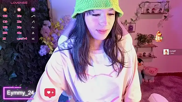 Eymmy 24 online show from June 12, 2026, 1:36 am