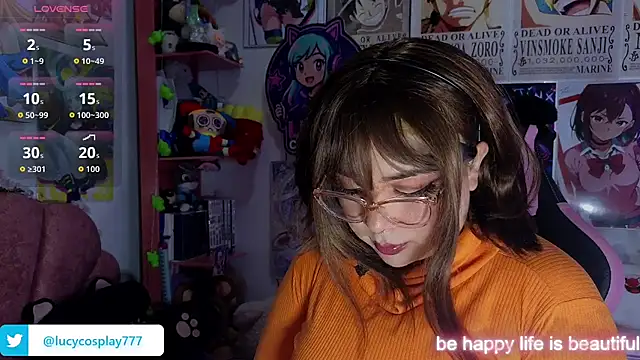 Lucycosplay777 online show from July 6, 2026, 2:24 pm