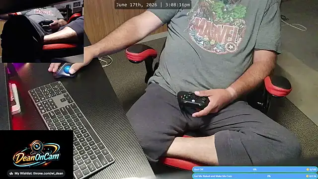 DeanonCam online show from June 17, 2026, 8:08 pm