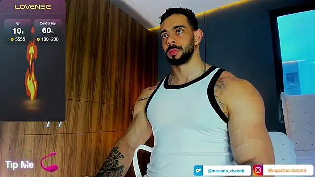 massimo visconti online show from April 22, 2026, 5:20 pm