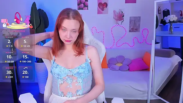 GinnyGingerG online show from April 22, 2026, 3:24 am