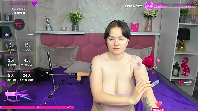 VanillaMilena online show from June 22, 2026, 3:25 am