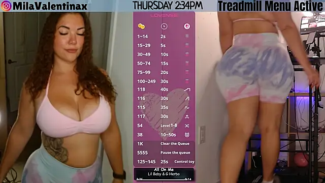 MilaValentina online show from June 18, 2026, 6:35 pm
