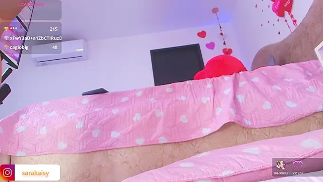 Snapshot of sarakaisy chatting on February 7, 2026, 12:02 pm sarakaisy online show from February 7, 2026, 12:02 pm