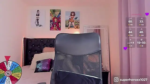 superheroxx online show from June 14, 2026, 1:02 am