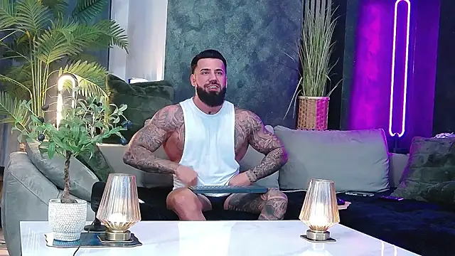 masterkingofmusclee online show from March 24, 2026, 9:15 pm