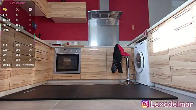 Lexa del mar online show from March 3, 2026, 8:10 am