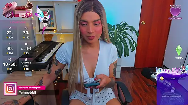 Snapshot of Yeriawaddell_ chatting on December 27, 2024, 3:48 pm Yeriawaddell online show from December 27, 2024, 3:48 pm