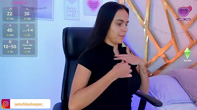 Snapshot of ChloeHarper_ chatting on October 30, 2025, 6:49 pm ChloeHarper online show from October 30, 2025, 6:49 pm