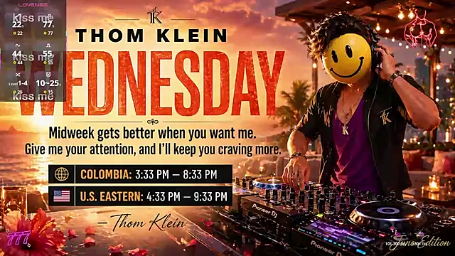 Snapshot of thomklein chatting on June 17, 2026, 8:41 pm thomklein online show from June 17, 2026, 8:41 pm