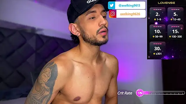 AxelKing1326 online show from February 7, 2025, 12:42 am