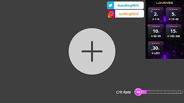 AxelKing1326 online show from February 9, 2025, 10:43 pm