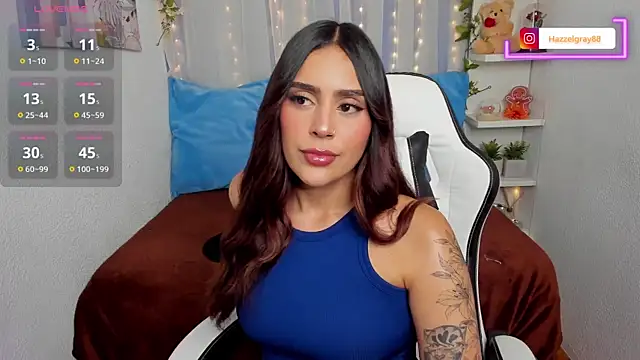 Snapshot of HazzelGray chatting on October 10, 2025, 4:08 pm HazzelGray online show from October 10, 2025, 4:08 pm