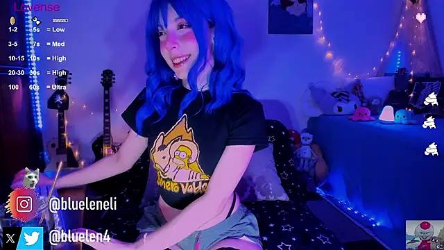 Snapshot of bluelen chatting on February 1, 2025, 8:29 am bluelen online show from February 1, 2025, 8:29 am