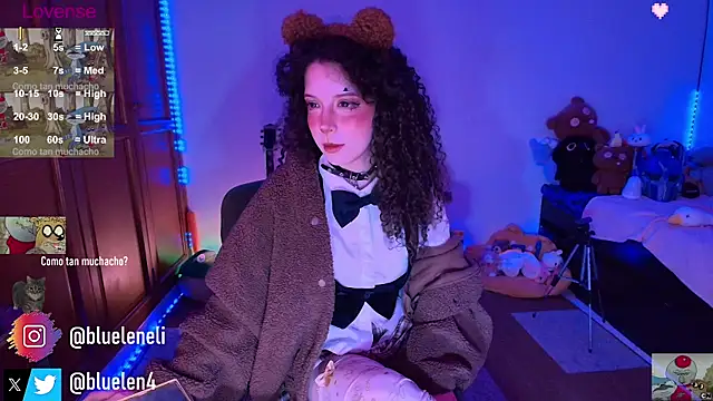 Snapshot of bluelen chatting on November 23, 2025, 8:24 am bluelen online show from November 23, 2025, 8:24 am