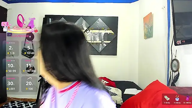 SARAMISHA online show from December 22, 2025, 2:11 am