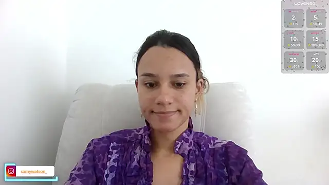 Snapshot of SamanthaWatson chatting on June 14, 2026, 9:16 pm SamanthaWatson online show from June 14, 2026, 9:16 pm