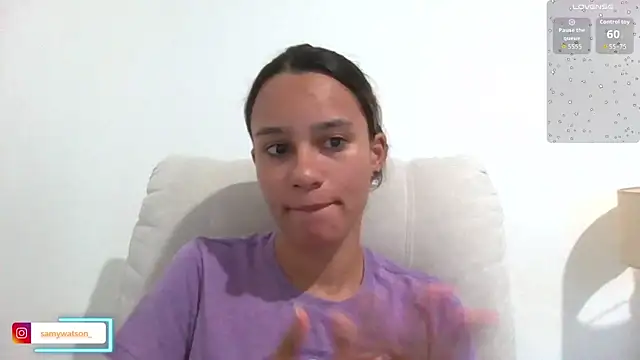 Snapshot of SamanthaWatson chatting on June 22, 2026, 11:46 pm SamanthaWatson online show from June 22, 2026, 11:46 pm