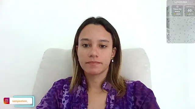 Snapshot of SamanthaWatson chatting on July 14, 2026, 12:55 pm SamanthaWatson online show from July 14, 2026, 12:55 pm