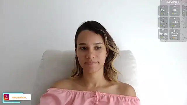 Snapshot of SamanthaWatson chatting on June 10, 2026, 1:56 pm SamanthaWatson online show from June 10, 2026, 1:56 pm