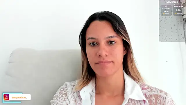 Snapshot of SamanthaWatson chatting on July 19, 2026, 12:57 pm SamanthaWatson online show from July 19, 2026, 12:57 pm