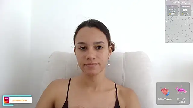 Snapshot of SamanthaWatson chatting on June 17, 2026, 1:43 pm SamanthaWatson online show from June 17, 2026, 1:43 pm