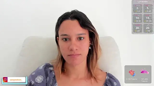 Snapshot of SamanthaWatson chatting on July 15, 2026, 1:18 pm SamanthaWatson online show from July 15, 2026, 1:18 pm