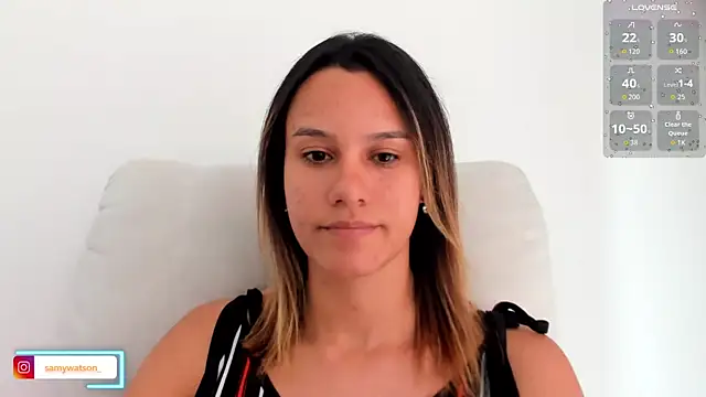 Snapshot of SamanthaWatson chatting on July 17, 2026, 9:34 pm SamanthaWatson online show from July 17, 2026, 9:34 pm