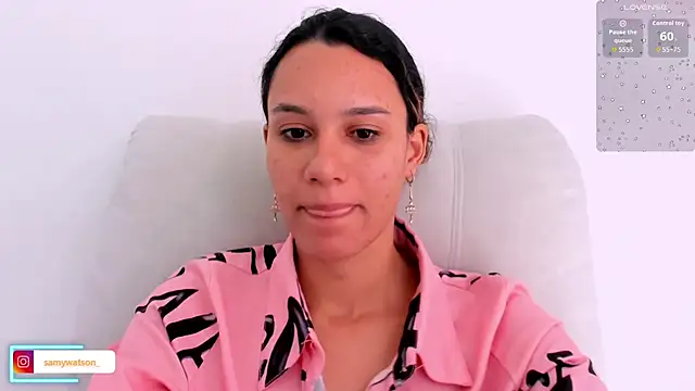 Snapshot of SamanthaWatson chatting on August 8, 2026, 2:24 pm SamanthaWatson online show from August 8, 2026, 2:24 pm