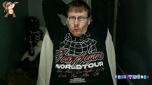 Itsnotting834 online show from October 8, 2025, 8:53 pm