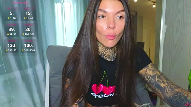 tattooedBabyy online show from March 6, 2026, 9:26 am