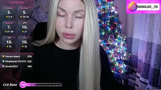 Snapshot of Marmalade_Fox chatting on November 27, 2025, 11:21 am Marmalade Fox online show from November 27, 2025, 11:21 am