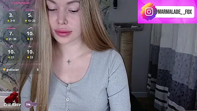 Marmalade Fox online show from February 18, 2026, 4:47 pm