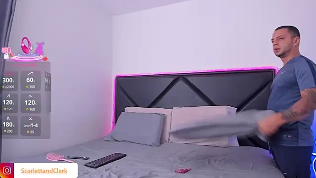 ScarlettAndClark online show from October 13, 2025, 3:35 pm