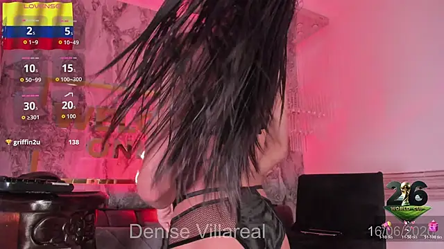 Snapshot of DeniseVillareal chatting on June 17, 2026, 9:47 pm DeniseVillareal online show from June 17, 2026, 9:47 pm