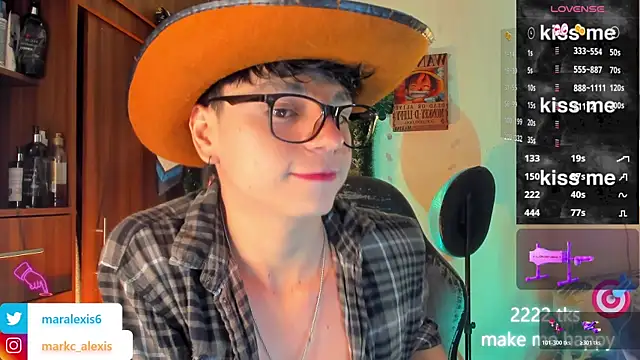 Snapshot of marckalexis chatting on July 15, 2026, 9:00 pm marckalexis online show from July 15, 2026, 9:00 pm