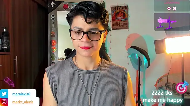 marckalexis online show from May 8, 2026, 11:30 pm