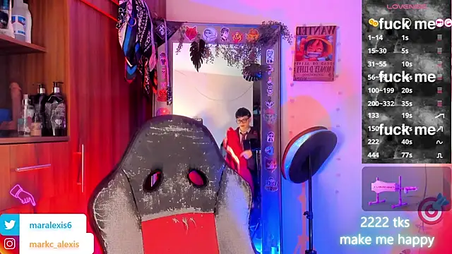 marckalexis online show from June 18, 2026, 9:14 am