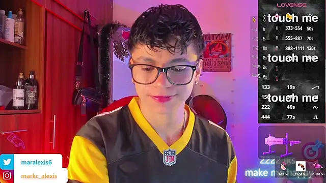 Snapshot of marckalexis chatting on July 23, 2026, 10:17 pm marckalexis online show from July 23, 2026, 10:17 pm