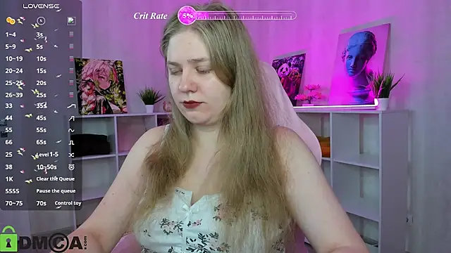 Megan Violer online show from July 21, 2026, 5:25 pm