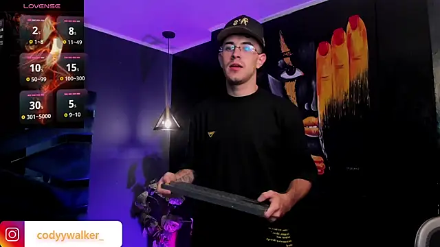 CodyWalkerR online show from April 28, 2026, 11:20 pm