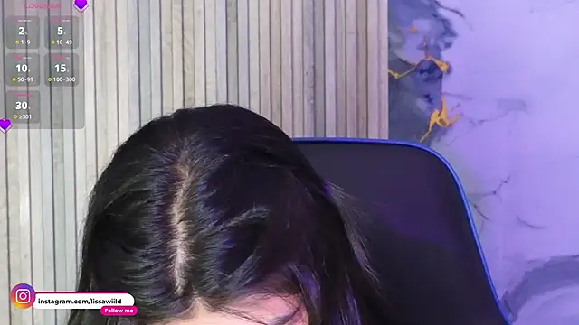 Snapshot of LissaWiild chatting on June 4, 2026, 8:13 pm LissaWiild online show from June 4, 2026, 8:13 pm