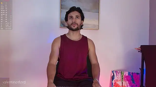 Snapshot of Valentinoford chatting on July 21, 2026, 9:05 pm Valentinoford online show from July 21, 2026, 9:05 pm