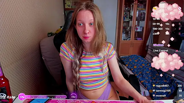 cutieMila online show from March 26, 2026, 9:51 am