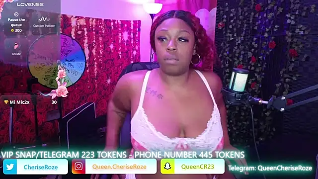 Snapshot of cheriserozequeen chatting on September 10, 2025, 2:27 pm cheriserozequeen online show from September 10, 2025, 2:27 pm