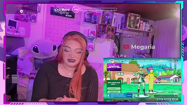 Snapshot of MegariaB chatting on November 8, 2025, 4:49 am MegariaB online show from November 8, 2025, 4:49 am