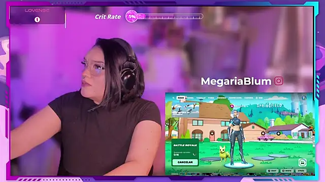 Snapshot of MegariaB chatting on November 13, 2025, 5:00 am MegariaB online show from November 13, 2025, 5:00 am